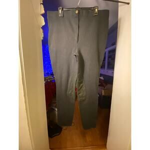 Women's U brand Jodhpurs Riding Pants Black, Inner Leg Patches Waist Size 42 EUC